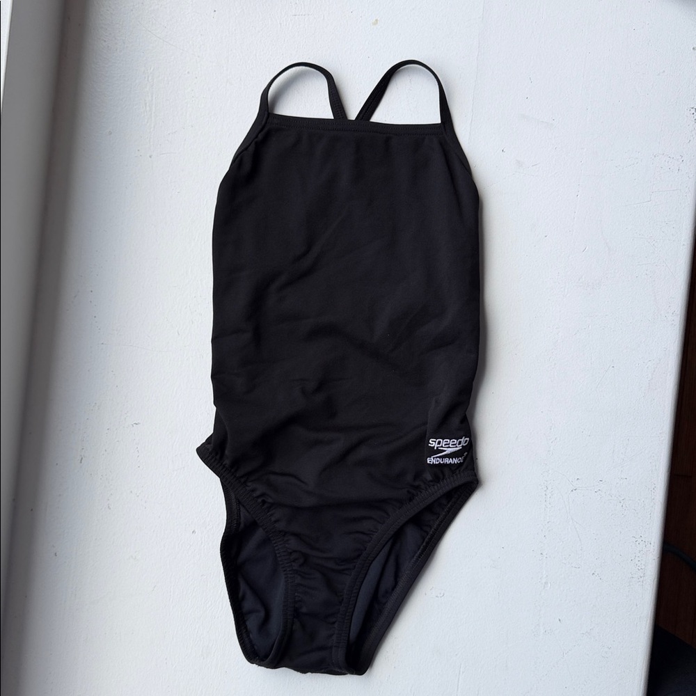 Speedo Endurance Black One-Piece Performance Swimsuit Size 22